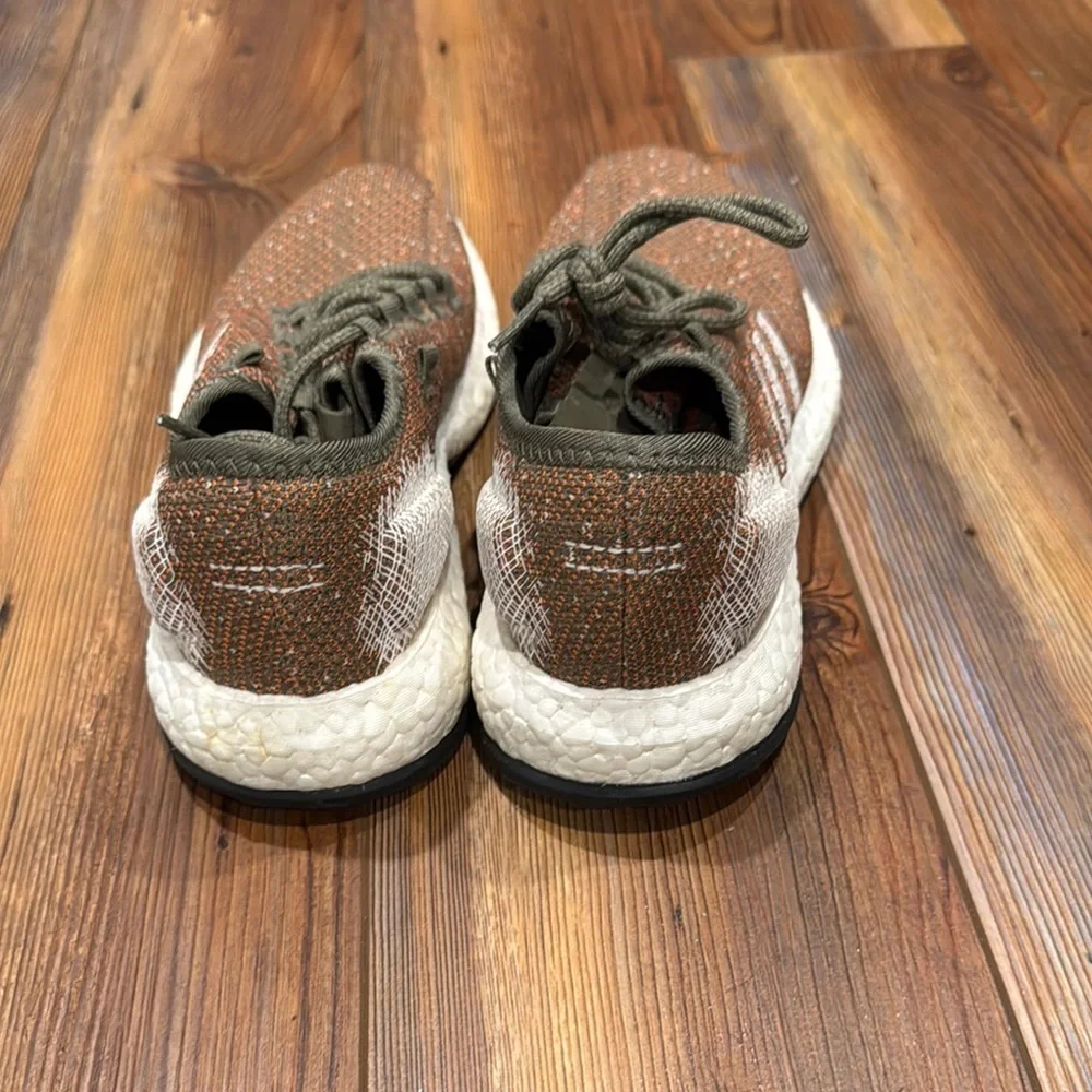 Adidas Olive and Chestnut Running Shoes